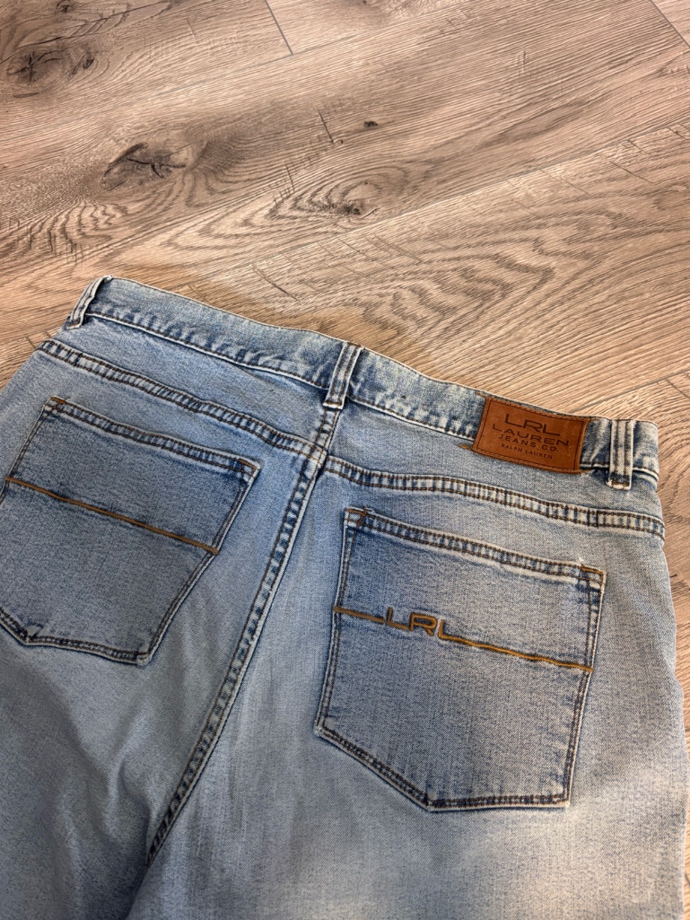 Vintage Ralph Lauren Jeans Size 10 | Classic Straight Light Wash Denim - Picture 5 of 10